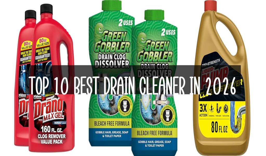 Top 10 Best Drain Cleaner in 2026